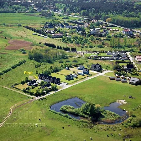 Pirat Letniskowe بيت خشبي بابولين